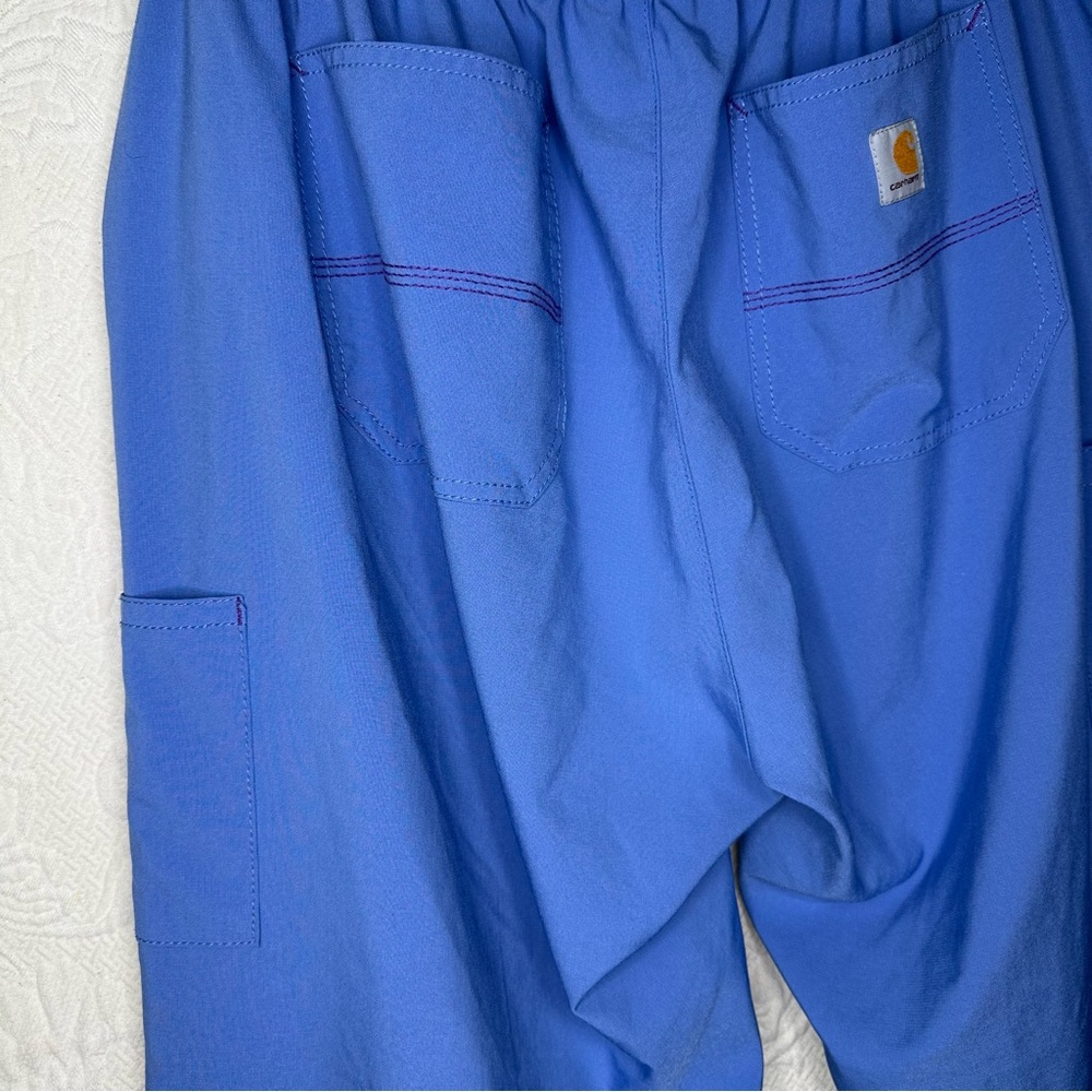 Carhartt XLP Force 52110 12-Pocket Cross Flex Women’s Uniform Scrub Pants - Picture 9 of 14